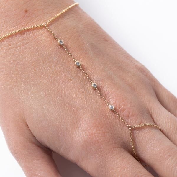 Diamond Finger Bracelet