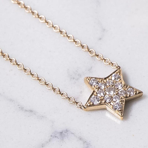 Diamond Star Necklace