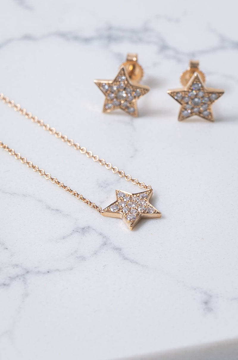 Diamond Star Necklace